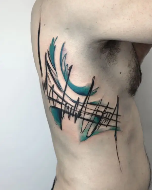 abstract tattoo