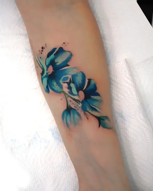 flowers tattoo