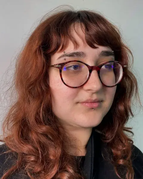 Symetrical Eyebrow piercing athens