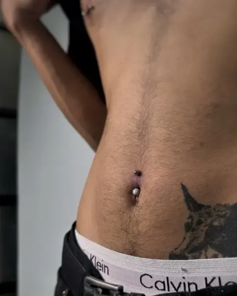 Bellybutton Navel piercing athens