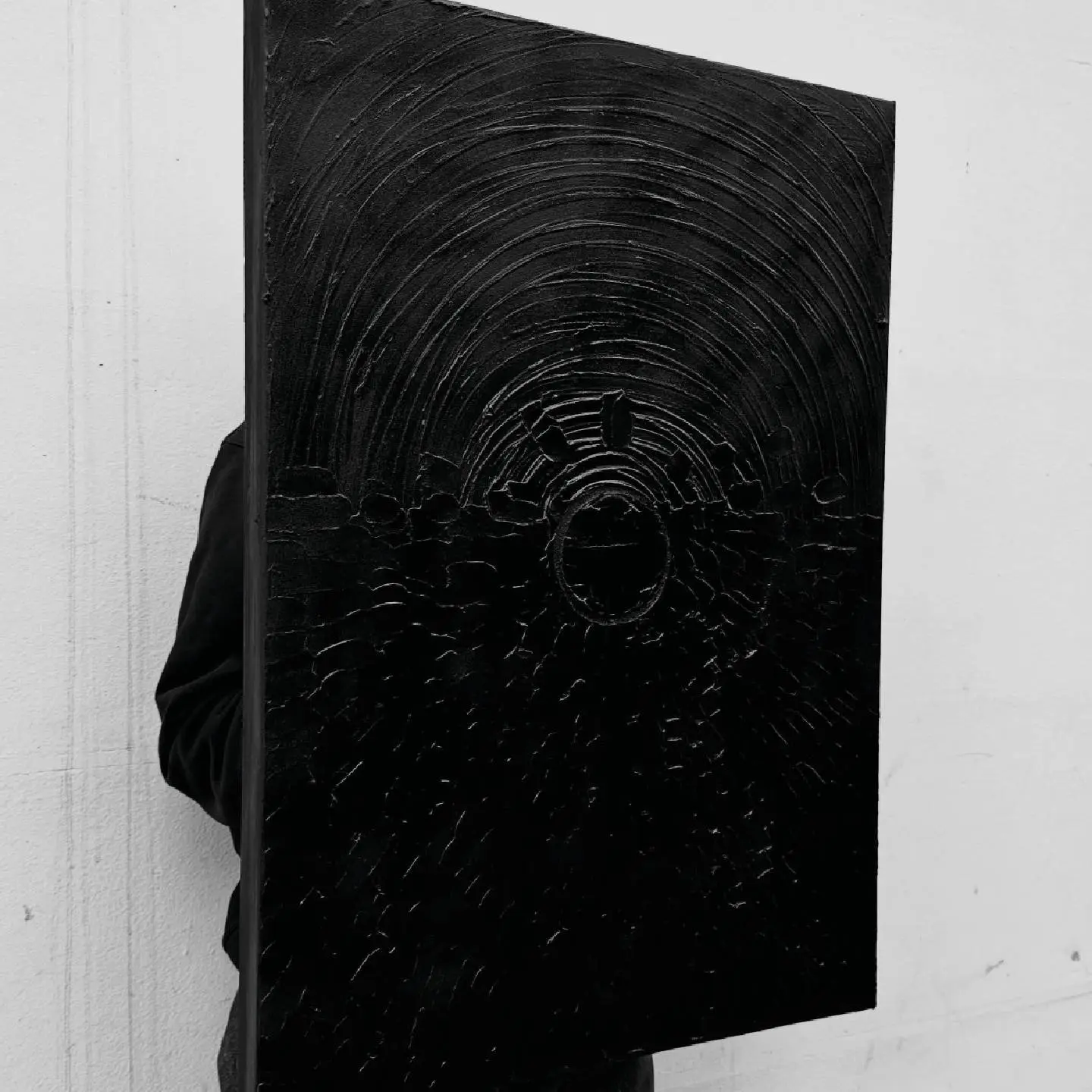 Minimal abstract canvas decoration