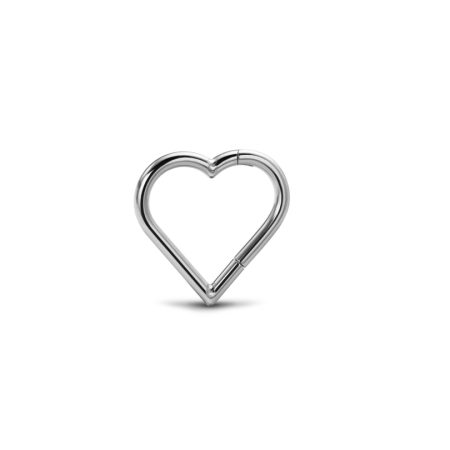 SILVER HEART CLICKER