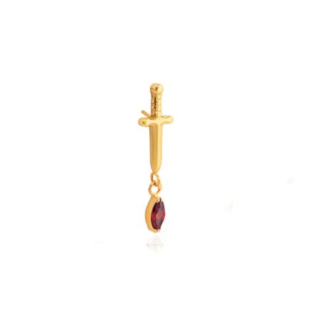 GOLDEN DAGGER DANGLE TOP