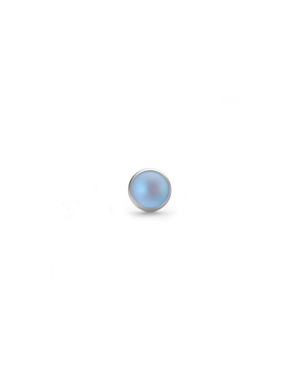 FROSTED OPAL STONE FLAT GEM
