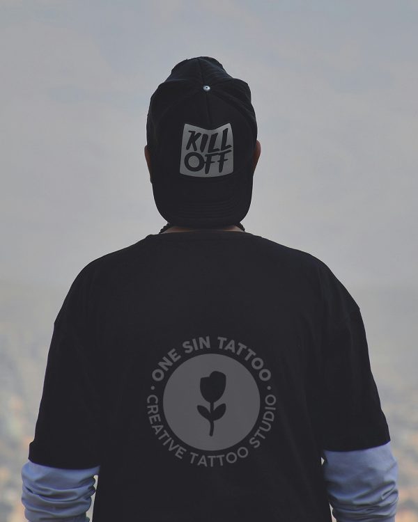 One Sin Tattoo Hoodie - Image 2
