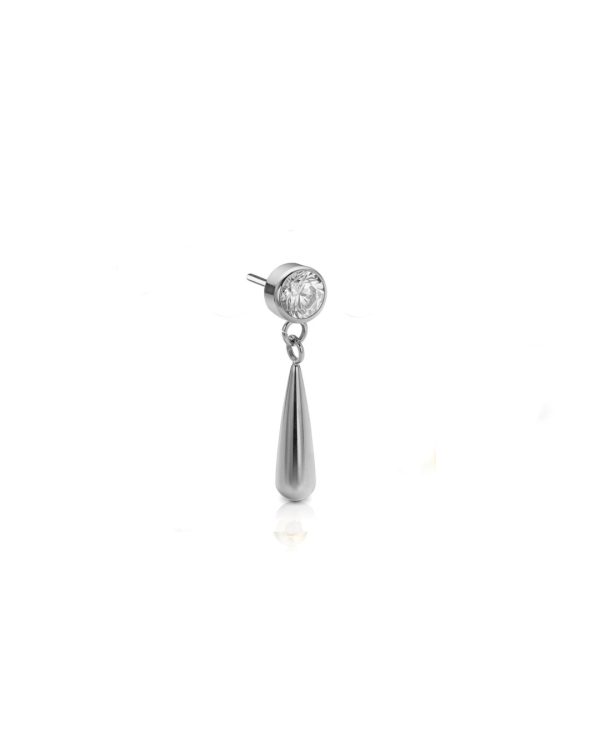 SILVER DROP DANGLE TOP